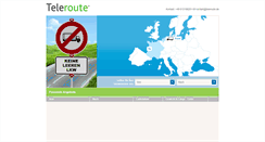 Desktop Screenshot of frachten.teleroute.com