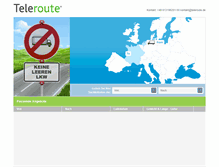 Tablet Screenshot of frachten.teleroute.com