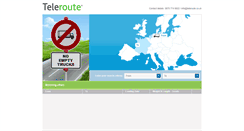 Desktop Screenshot of freights.teleroute.com